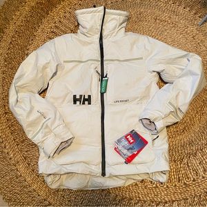 Helly Hansen Women’s Lumines Jacket - Nimbus Cloud (off-white) - Medium - NWT